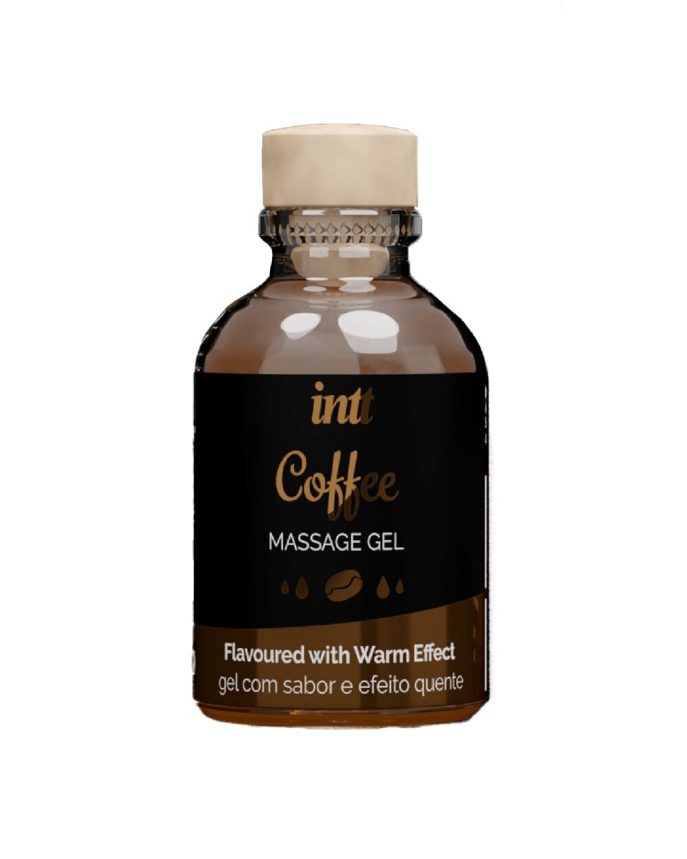 Масажний гель для інтимних зон Intt Coffee (30 мл) розігрівальний
