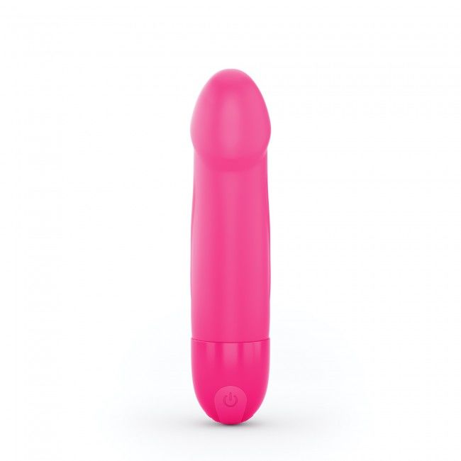 Вибратор Dorcel Real Vibration S Magenta 2.0, диам 3,7см, перезаряжаемый, для точки G