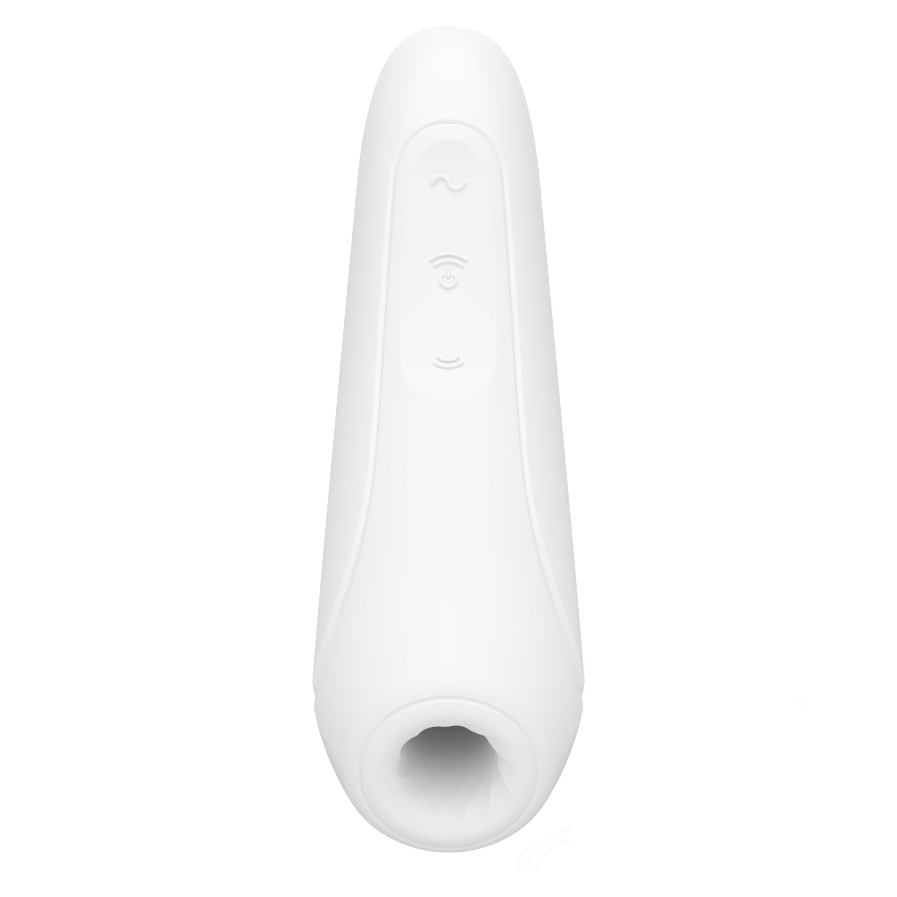Вакуумний кліторальний стимулятор Satisfyer Curvy 1+ White з керуванням через інтернет
