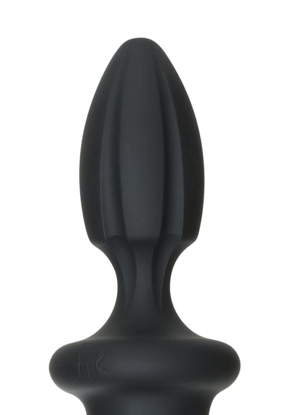 Анальный плаг с дилдо Doc Johnson Kink - Dual Density SECONDSKYN Fuck Plug - Black
