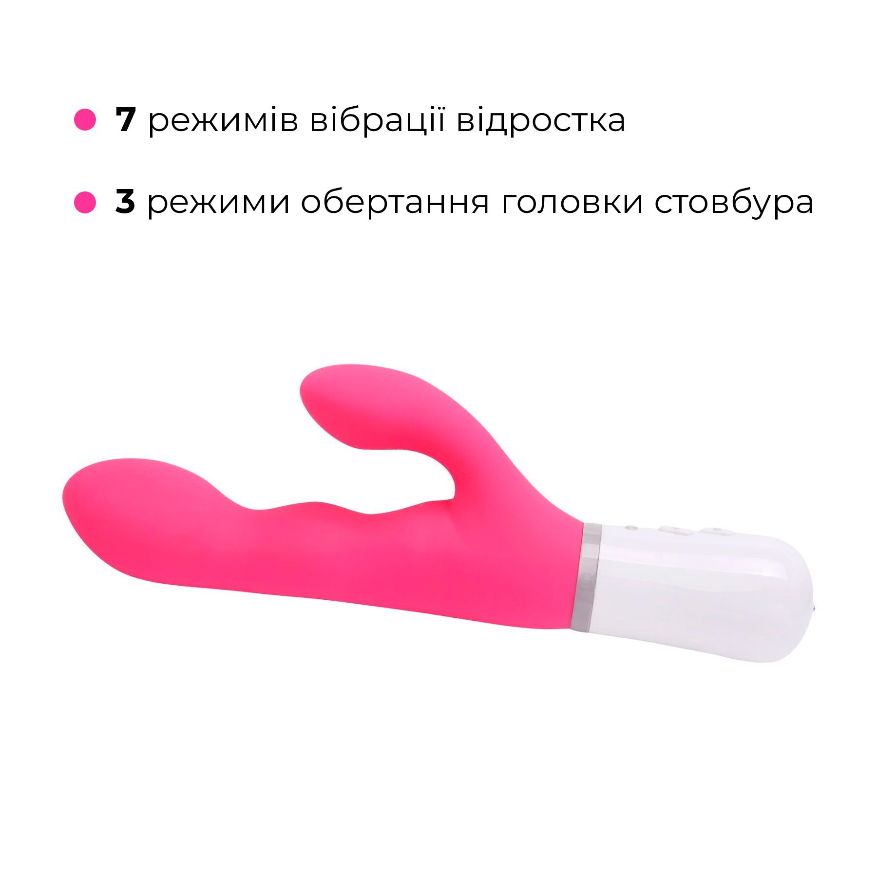 Смарт вибратор-кролик Lovense Nora с вращающимся стволом