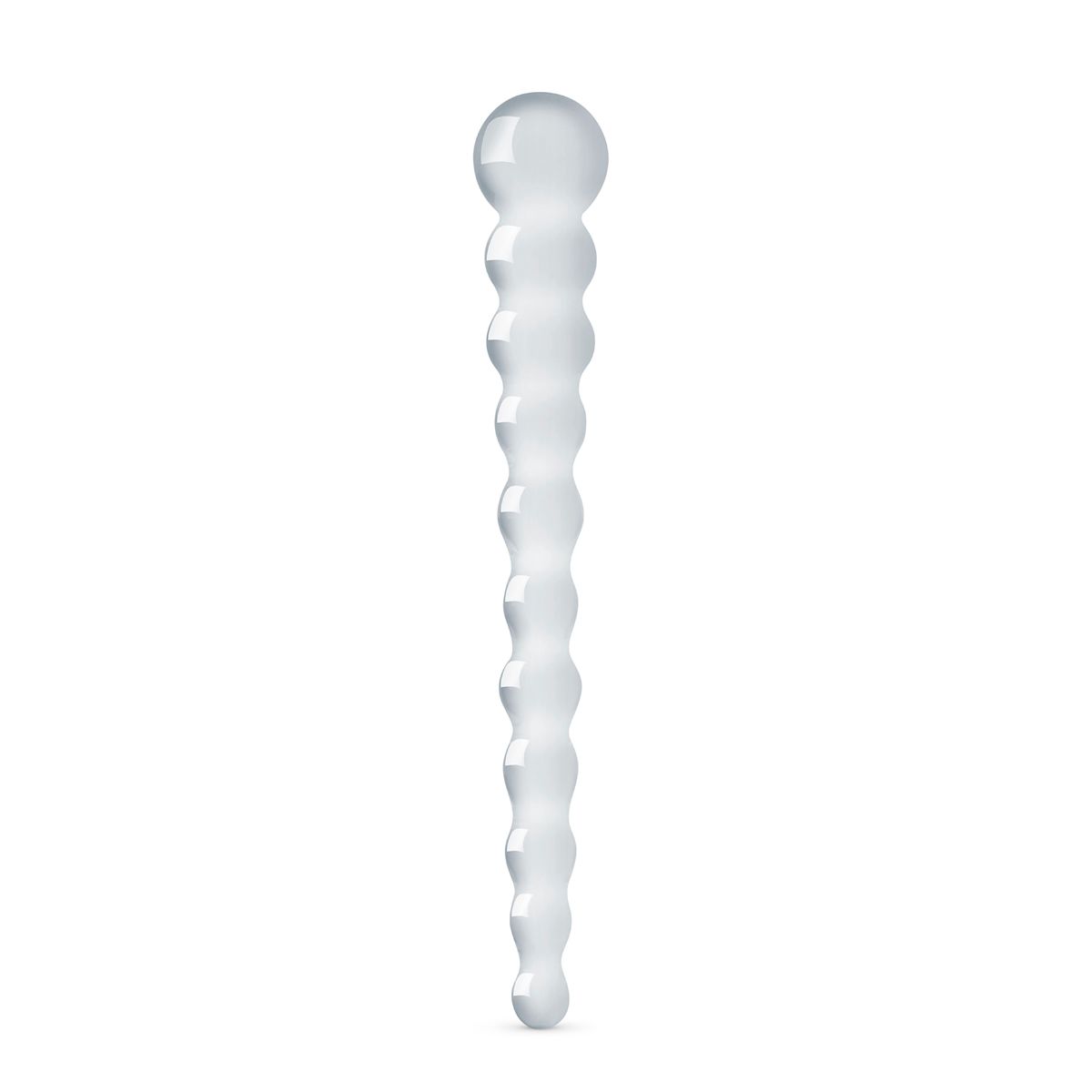 Стеклянный дилдо в виде бусин Gildo Glass Dildo No. 20