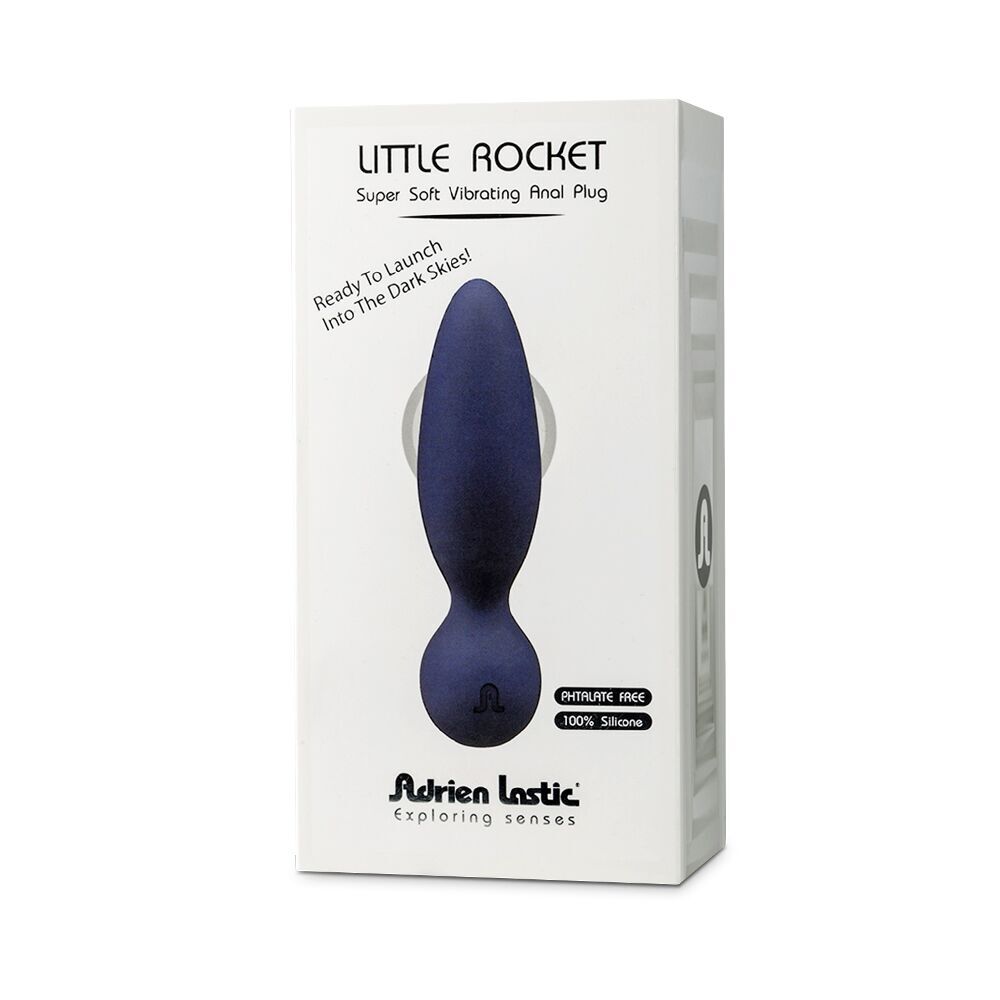Анальна вібропробка Adrien Lastic Little Rocket (плями на пакованні!!!)