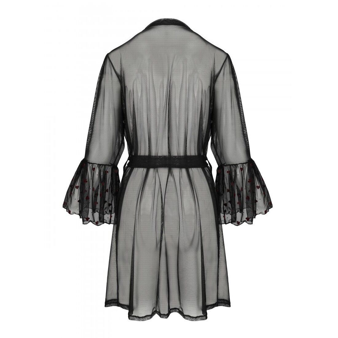 Воздушный пеньюар Passion LOVELIA PEIGNOIR S/M, black