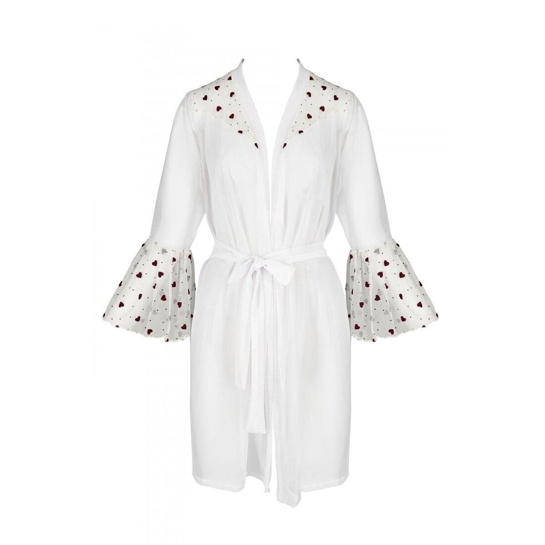 Воздушный пеньюар Passion LOVELIA PEIGNOIR L/XL, white