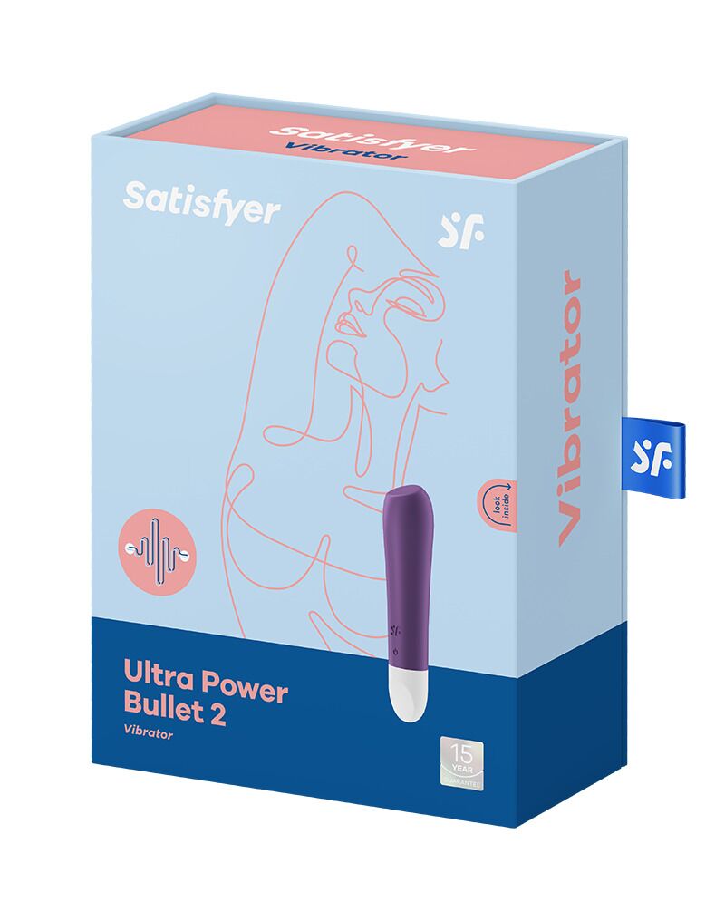 Віброкуля перезаряджувана Satisfyer Ultra Power Bullet 2 Violet
