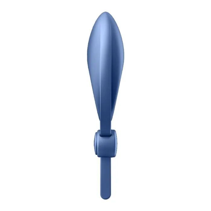 Ерекційне віброкільце-ласо з регулюванням розміру Satisfyer Sniper Blue
