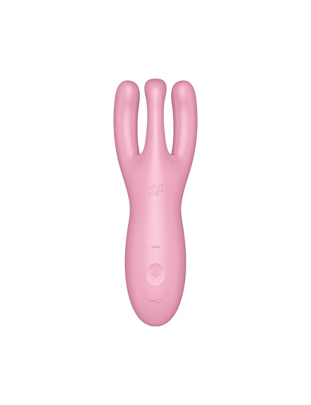Клиторальный смарт-вибратор Satisfyer Threesome 4 Pink с тремя пальчиками