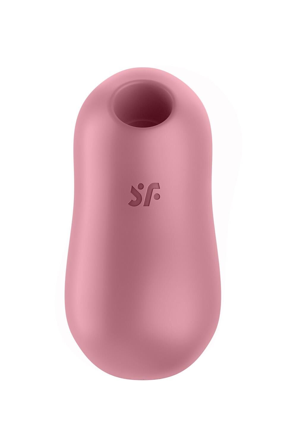 Вакуумный стимулятор с вибрацией Satisfyer Cotton Candy Light Red