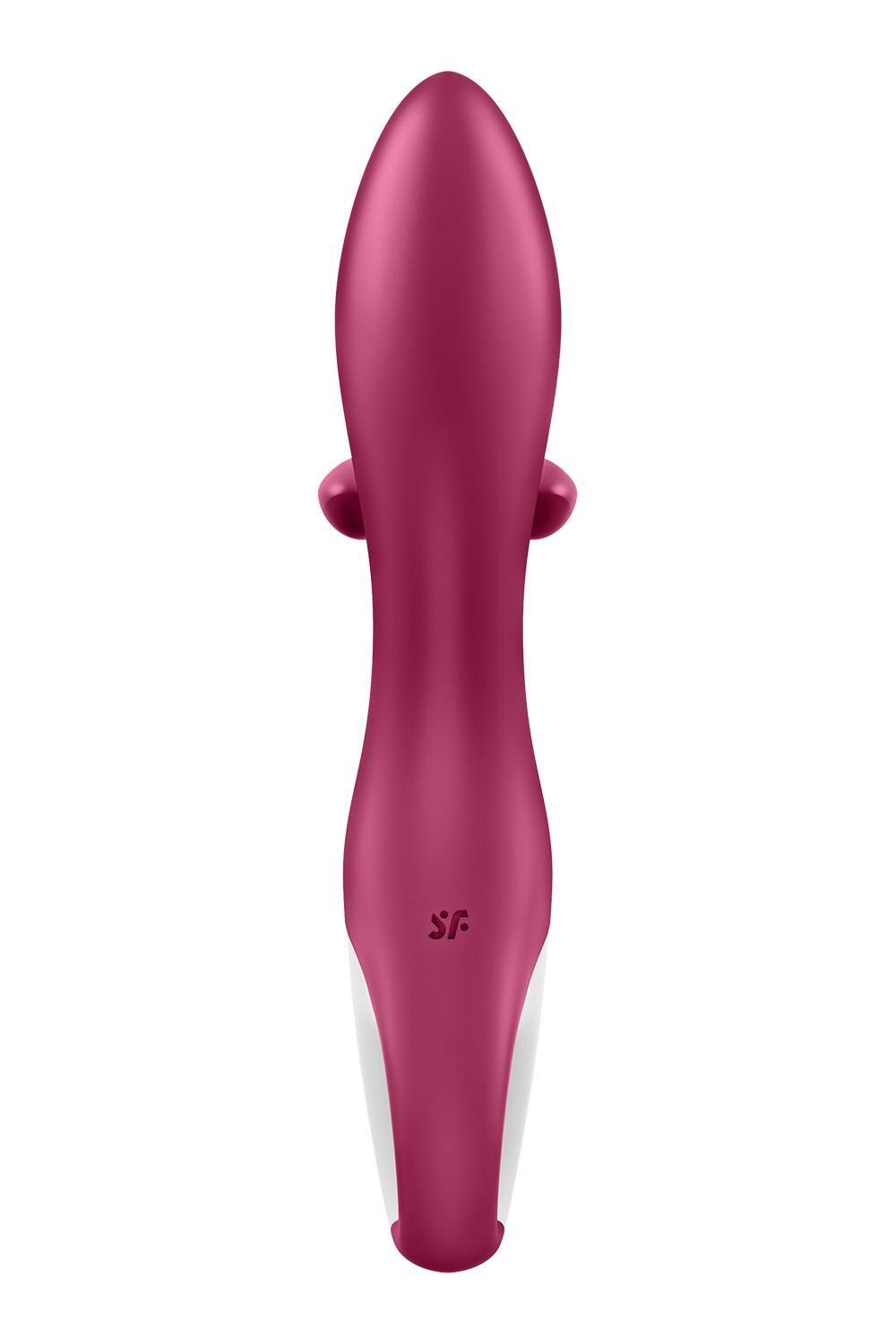 Вибратор кролик с тройным отростком Satisfyer Embrace me Berry, 2 мотора, диаметр 3,6 см