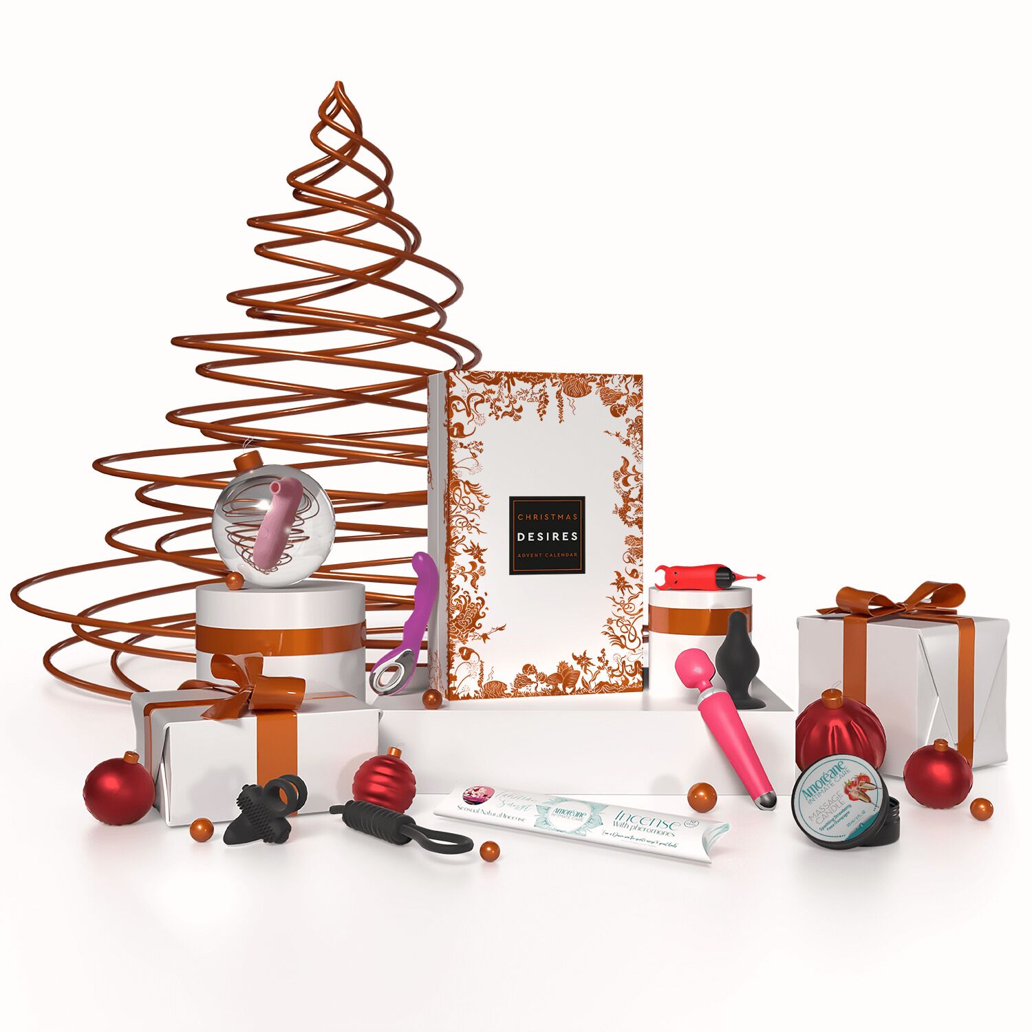 Календарь секс-сюрпризов Adrien Lastic Advent Calendar CHRISTMAS DESIRES, 24 подарка