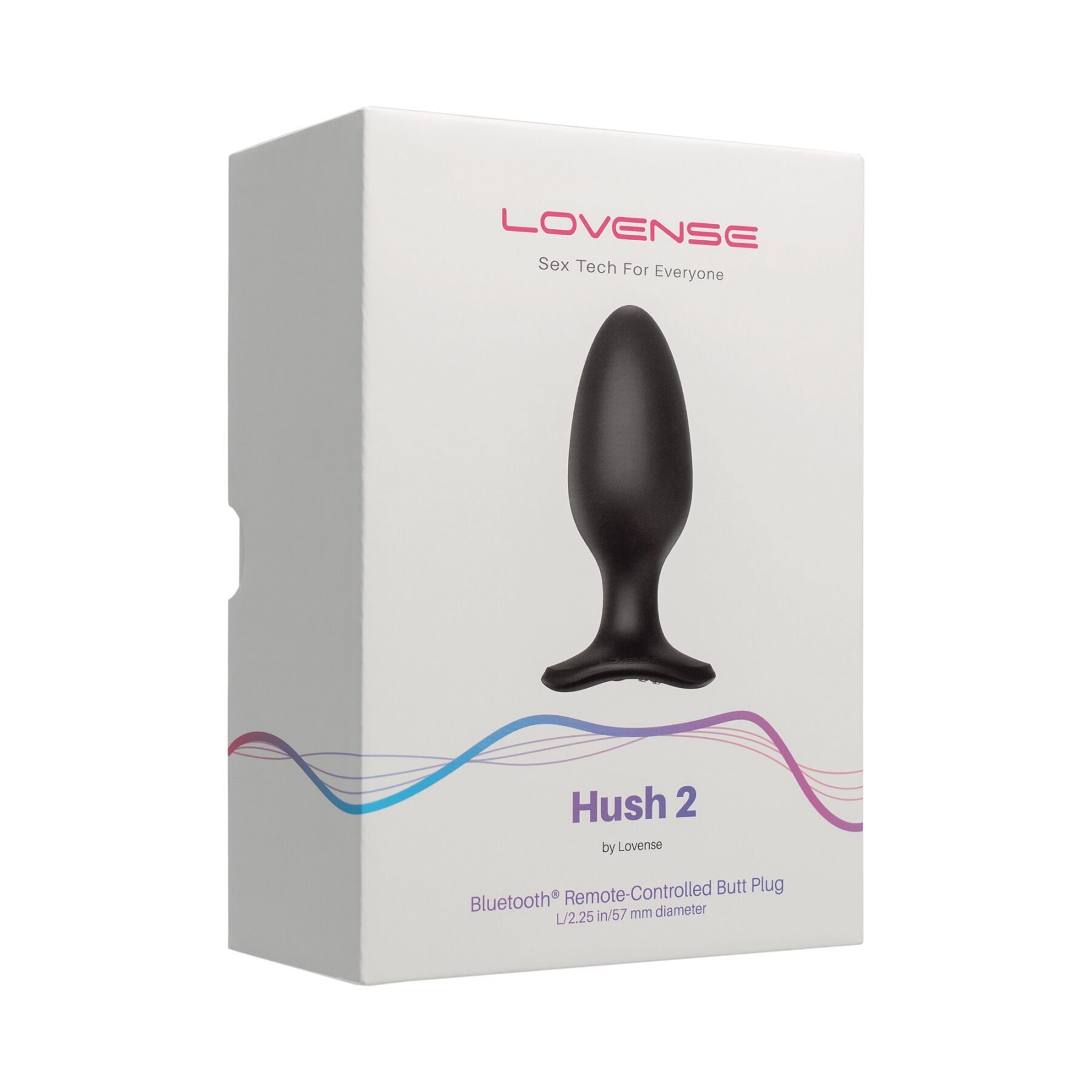 Анальна смарт-вібропробка Lovense Hush 2, розмір XS