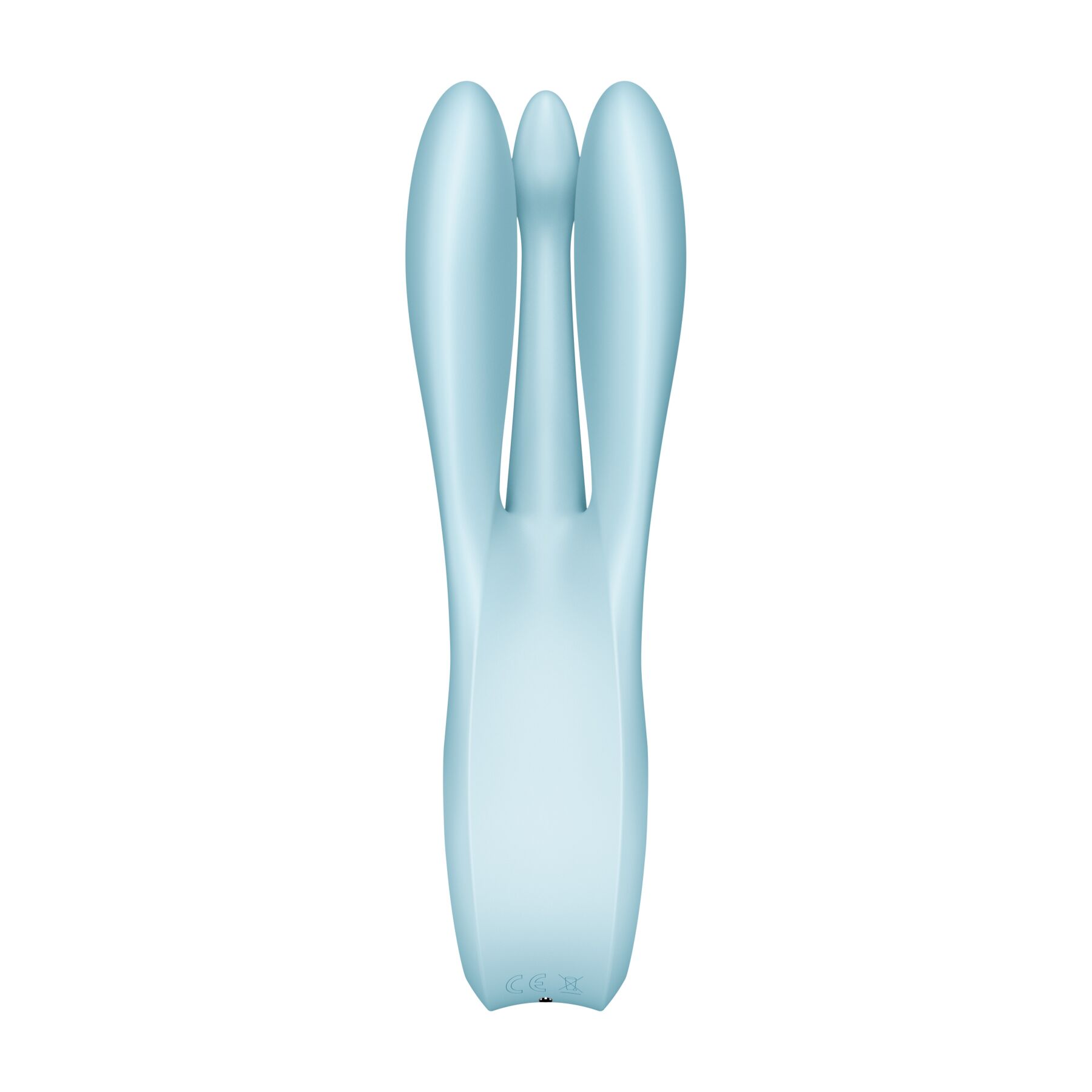 Клиторальный вибратор Satisfyer Threesome 1 Light Blue с тремя гибкими пальчиками