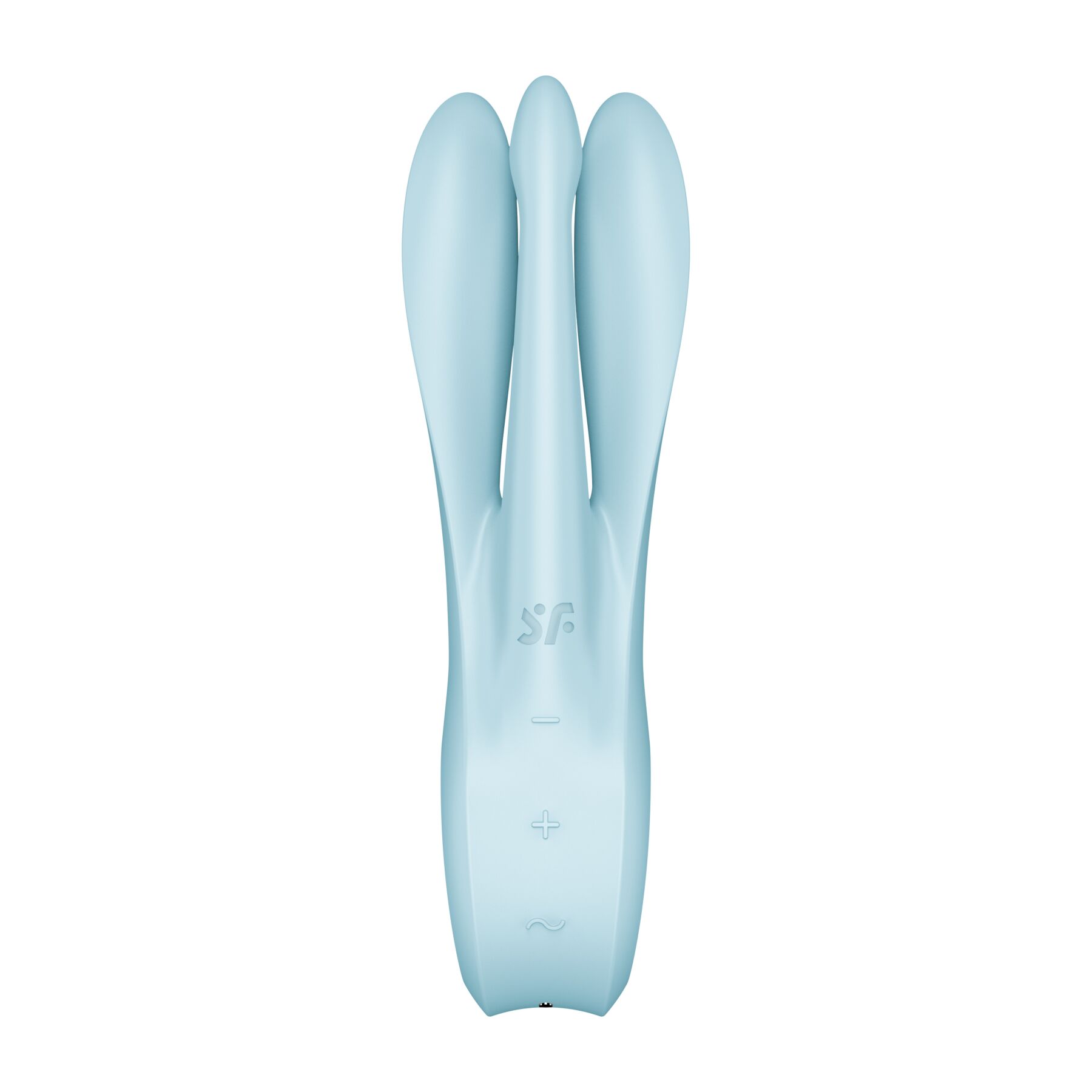 Клиторальный вибратор Satisfyer Threesome 1 Light Blue с тремя гибкими пальчиками