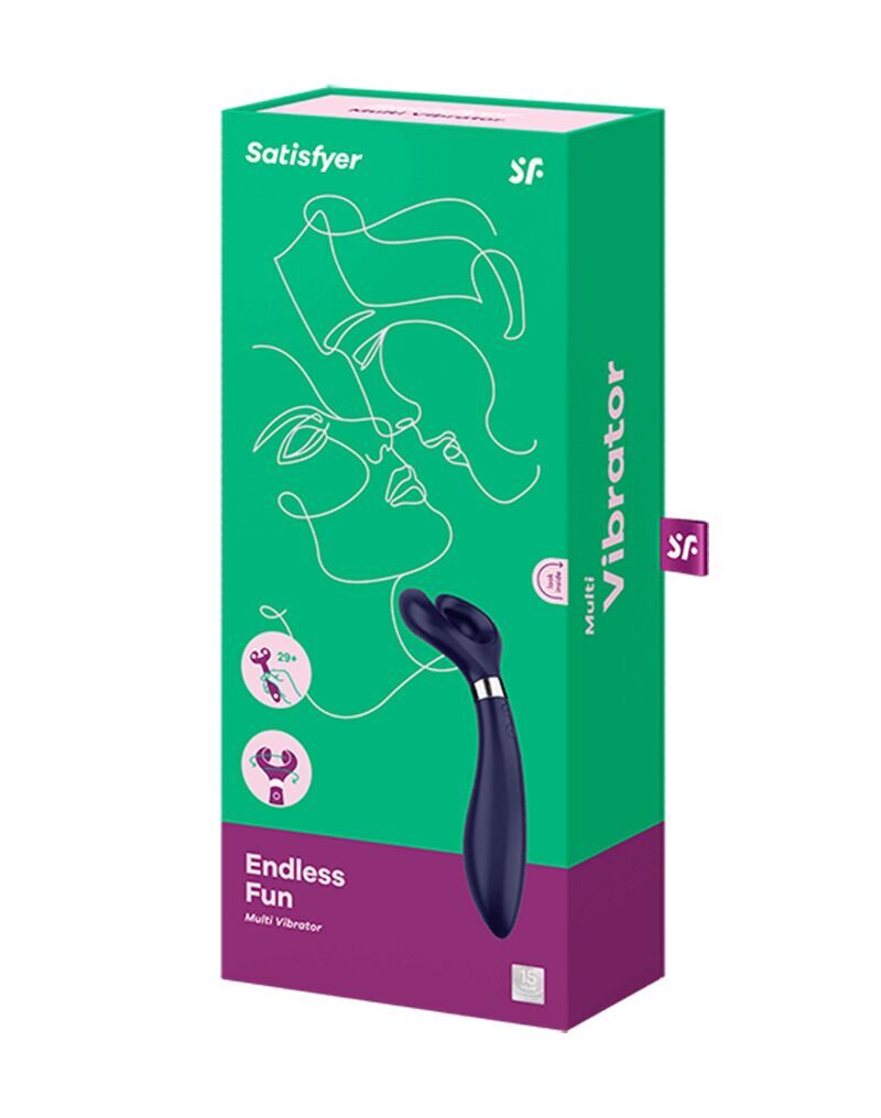 Вібратор для пар Satisfyer Endless Fun Blue (м'яте паковання!!!)