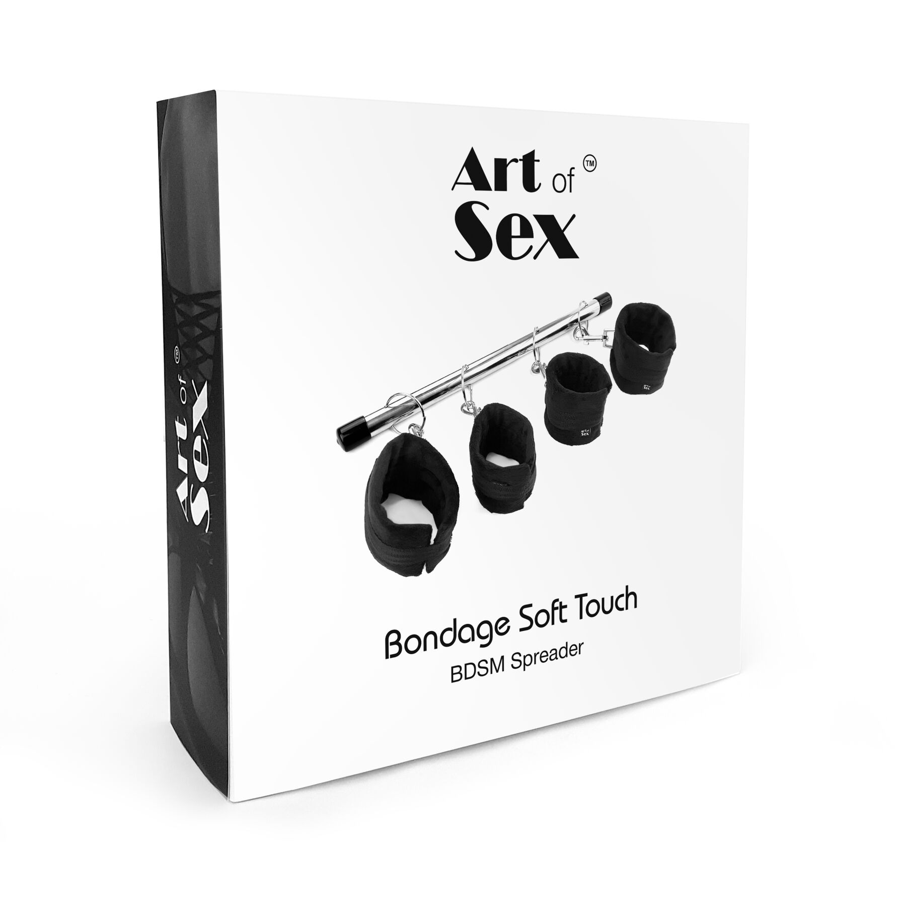 Колодка-распорка для рук и ног Art of Sex – Bondage Soft Touch BDSM Spreader, черный