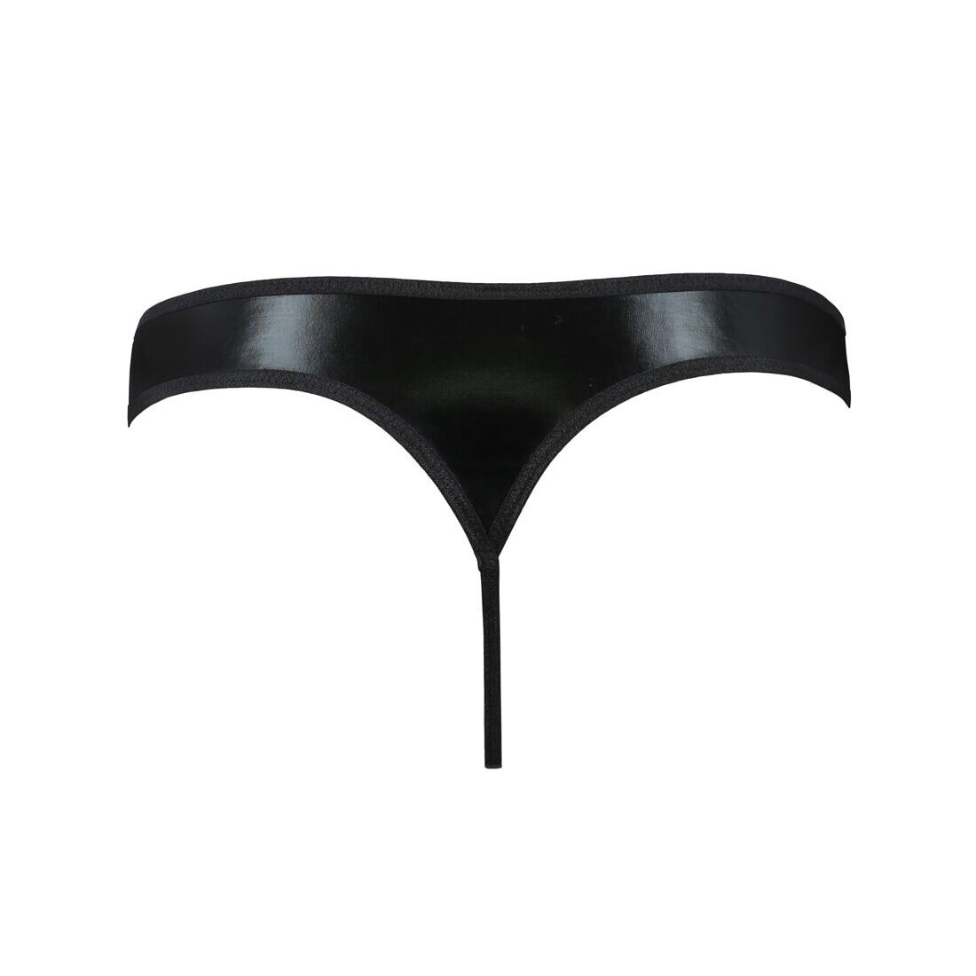 Мужские стринги Passion 033 THONG PAUL L/XL Black, под латекс