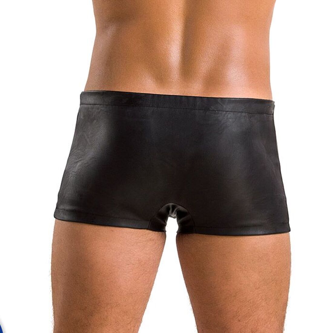 Мужские кожаные боксеры с заклепками Passion 048 SHORT DAVID S/M Black
