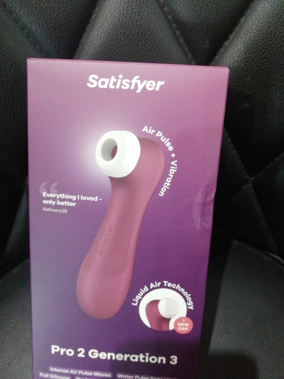 Вакуумний кліторальний стимулятор Satisfyer Pro 2 Generation 3 with Liquid Air (м'яте паковання!!!)