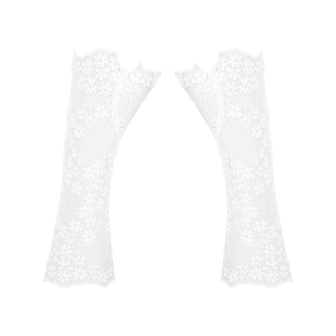 Кружевные митенки Obsessive Heavenlly gloves O/S