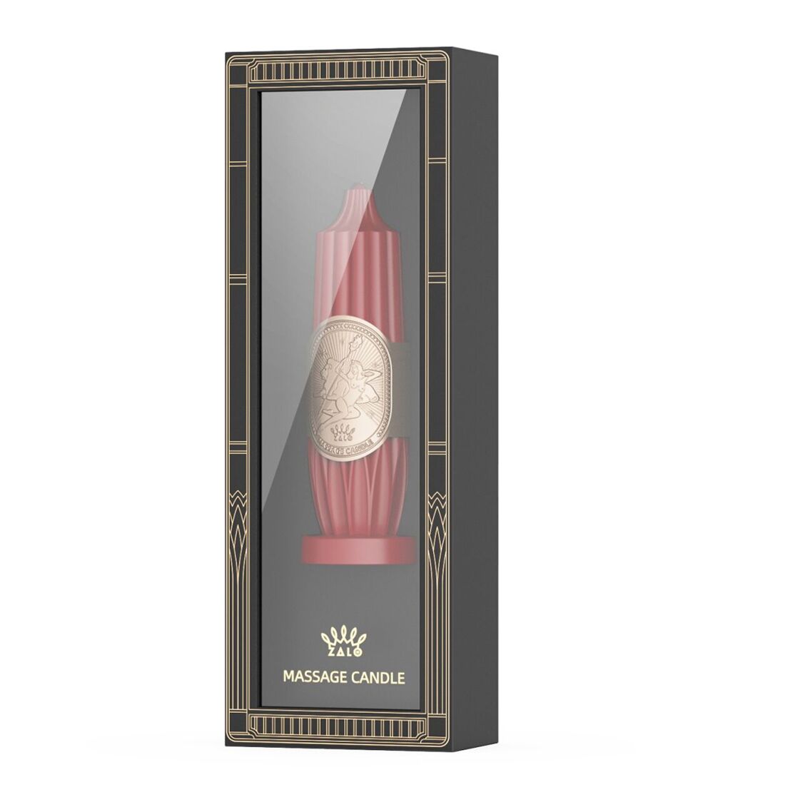 Распродажа!!! Роскошная массажная свеча Zalo Massage Candle Red (срок 14.04.2026)