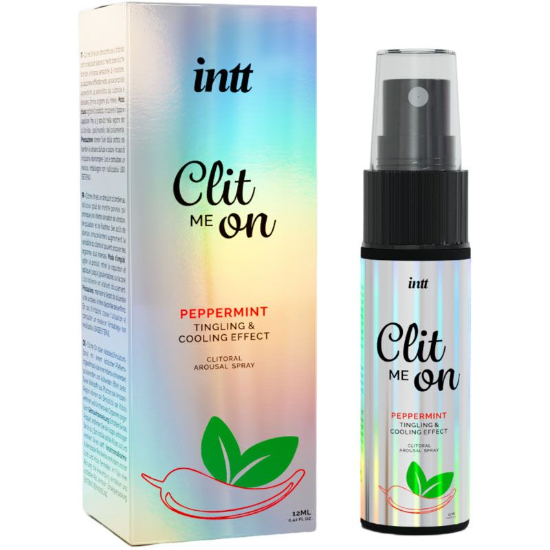 Возбуждающий спрей для клитора Intt Clit Me On Peppermint Cooling Effect 12мл охлаждающий эффект