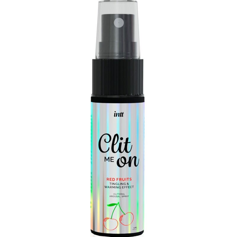 Возбуждающий спрей для клитора Intt Clit Me On Red Fruits Warming Effect 12мл согревающий эффект