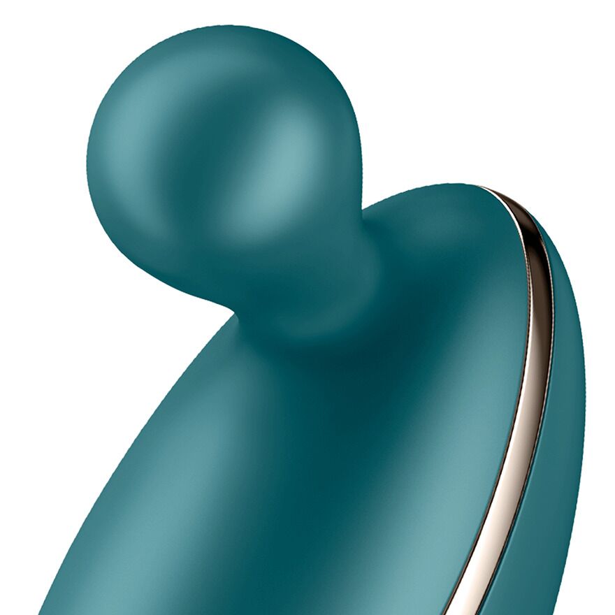 Вибратор для наружной стимуляции Satisfyer Spot On 1 Green, гибкий отросток
