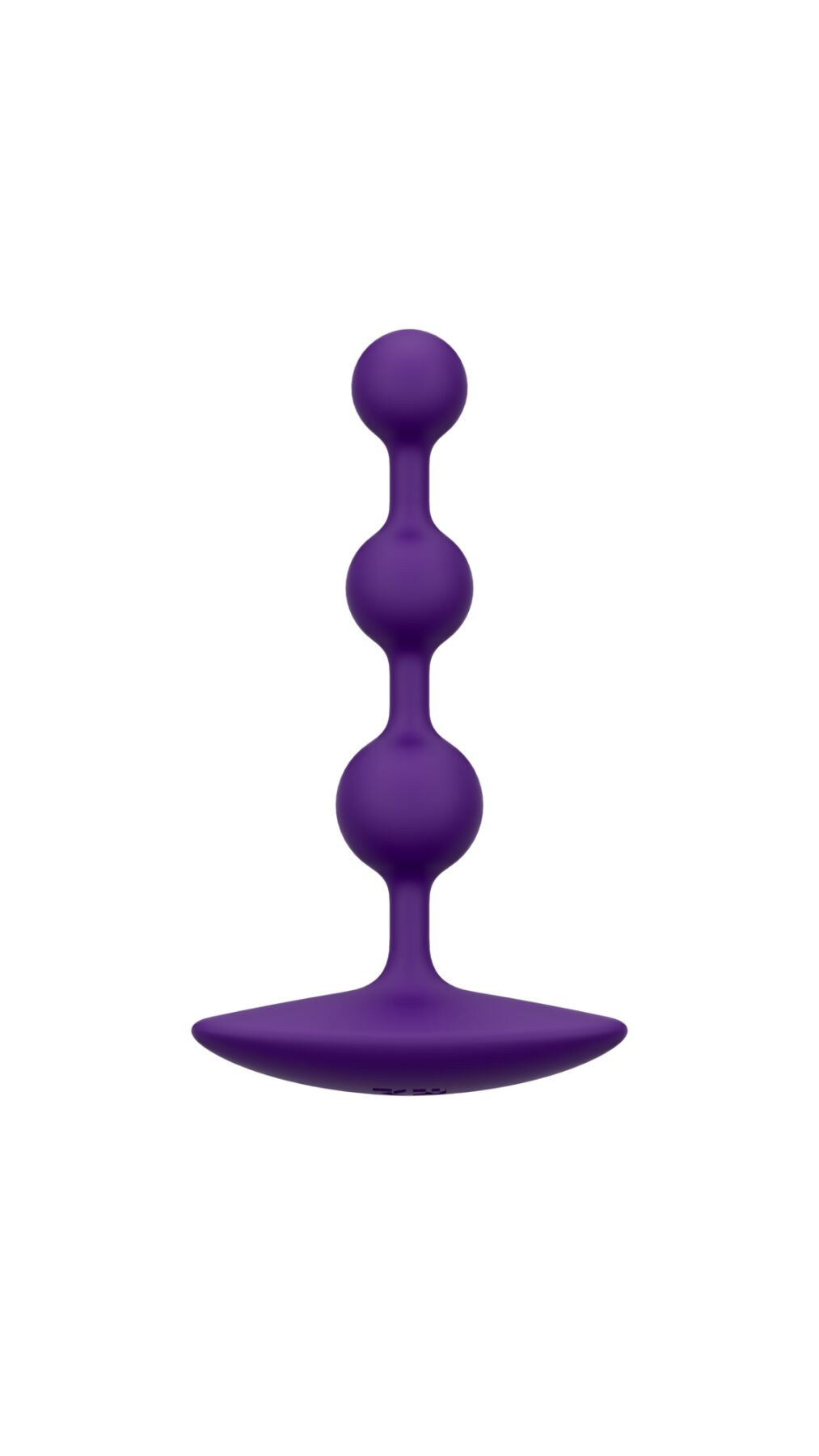 Анальные бусы Romp Amp Dark Purple, силикон, макс. диаметр 2,6 см