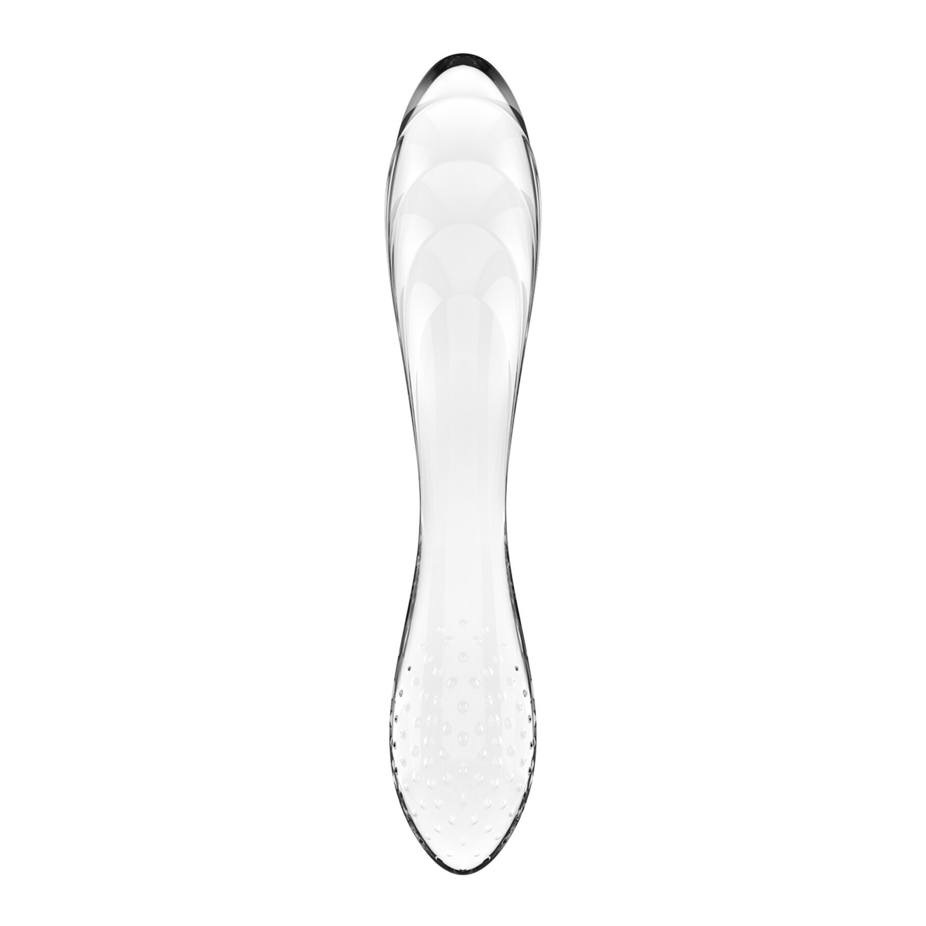 Двосторонній скляний дилдо Satisfyer Dazzling Crystal 1 Transparent (м'яте паковання!!!)