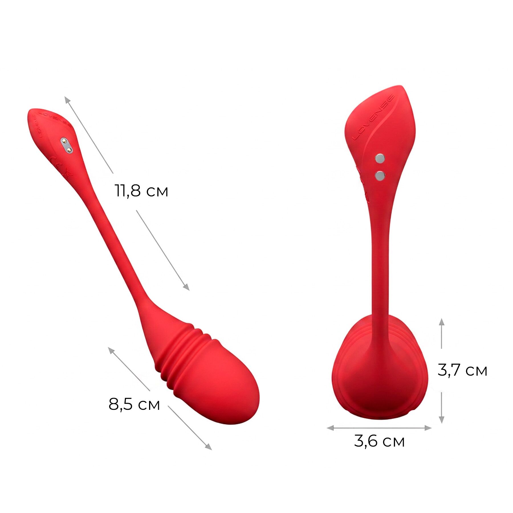 Смарт-виброяйцо с пульсацией Lovense Vulse (Thrusting Egg Vibrator), имитация фрикций