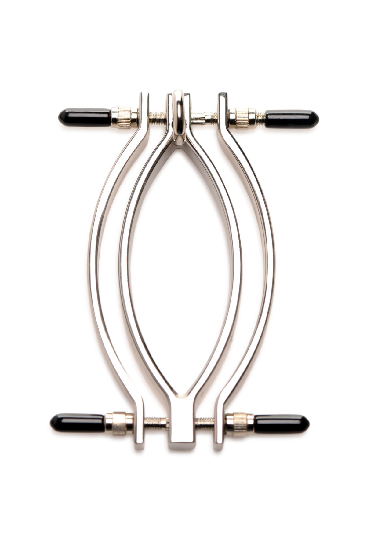 Зажим для половых губ Master Series: Pussy Tugger Adjustable Vagina Clamp with Chain