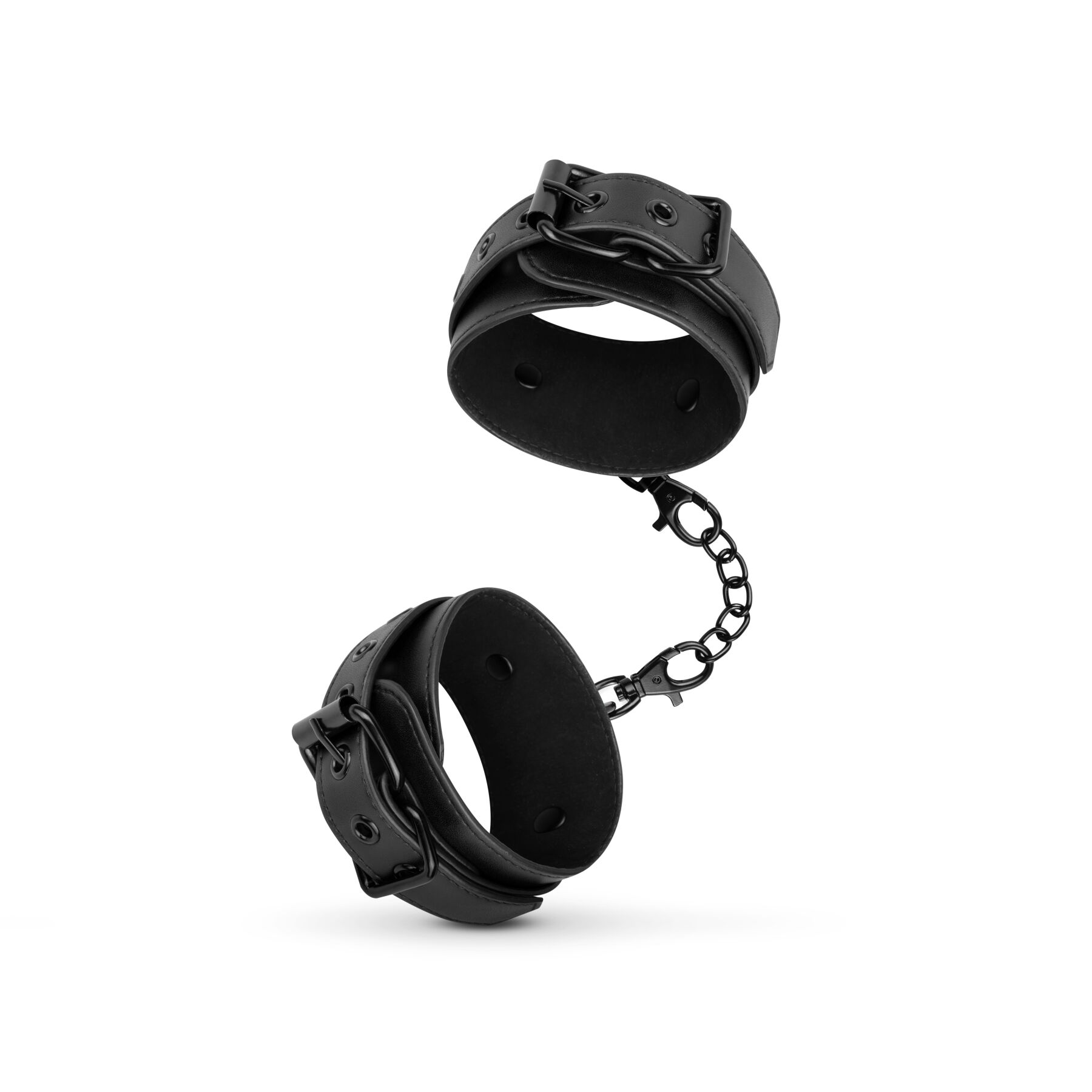 Поножи Bedroom Fantasies: Faux Leather Ankle Cuffs, черные
