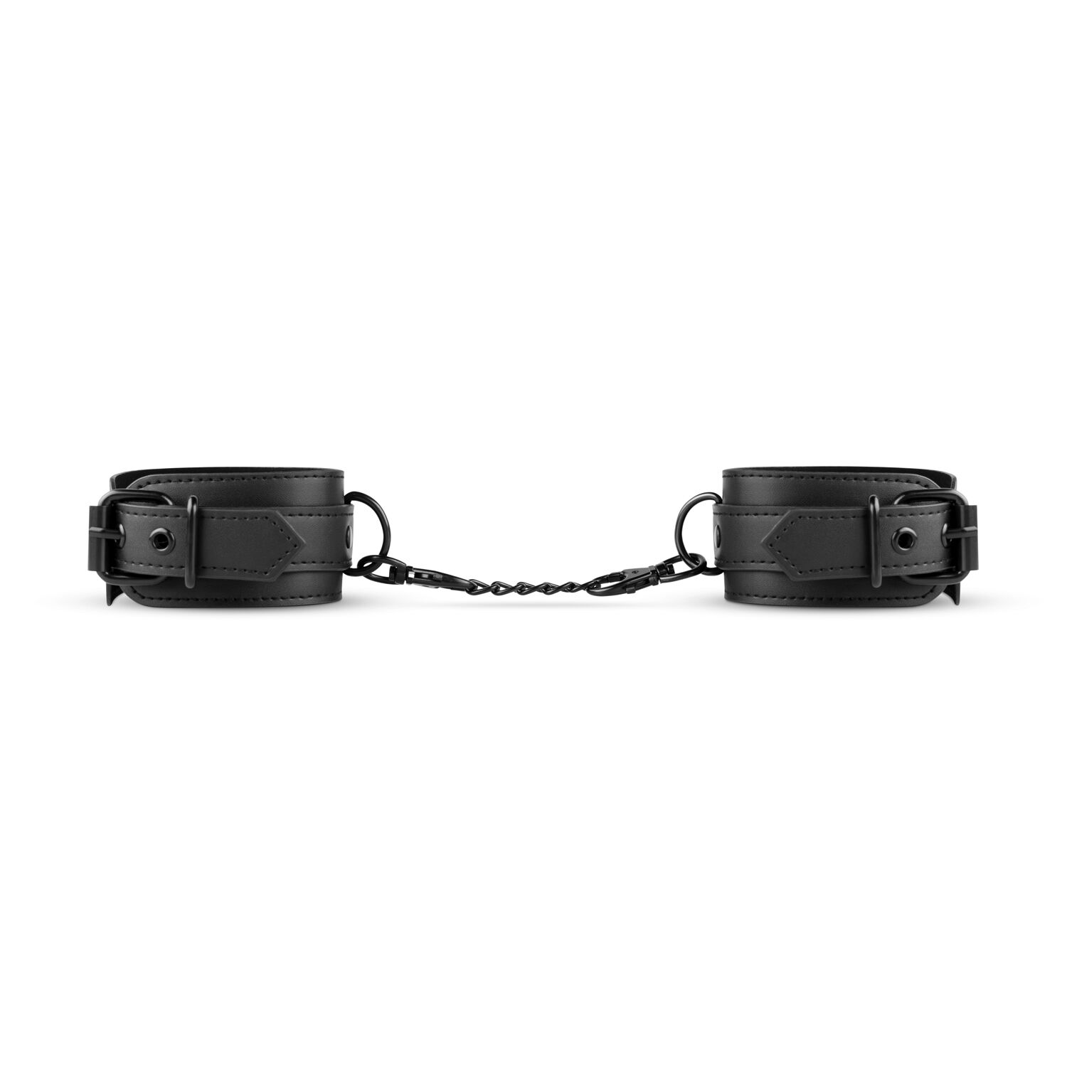 Поножи Bedroom Fantasies: Faux Leather Ankle Cuffs, черные