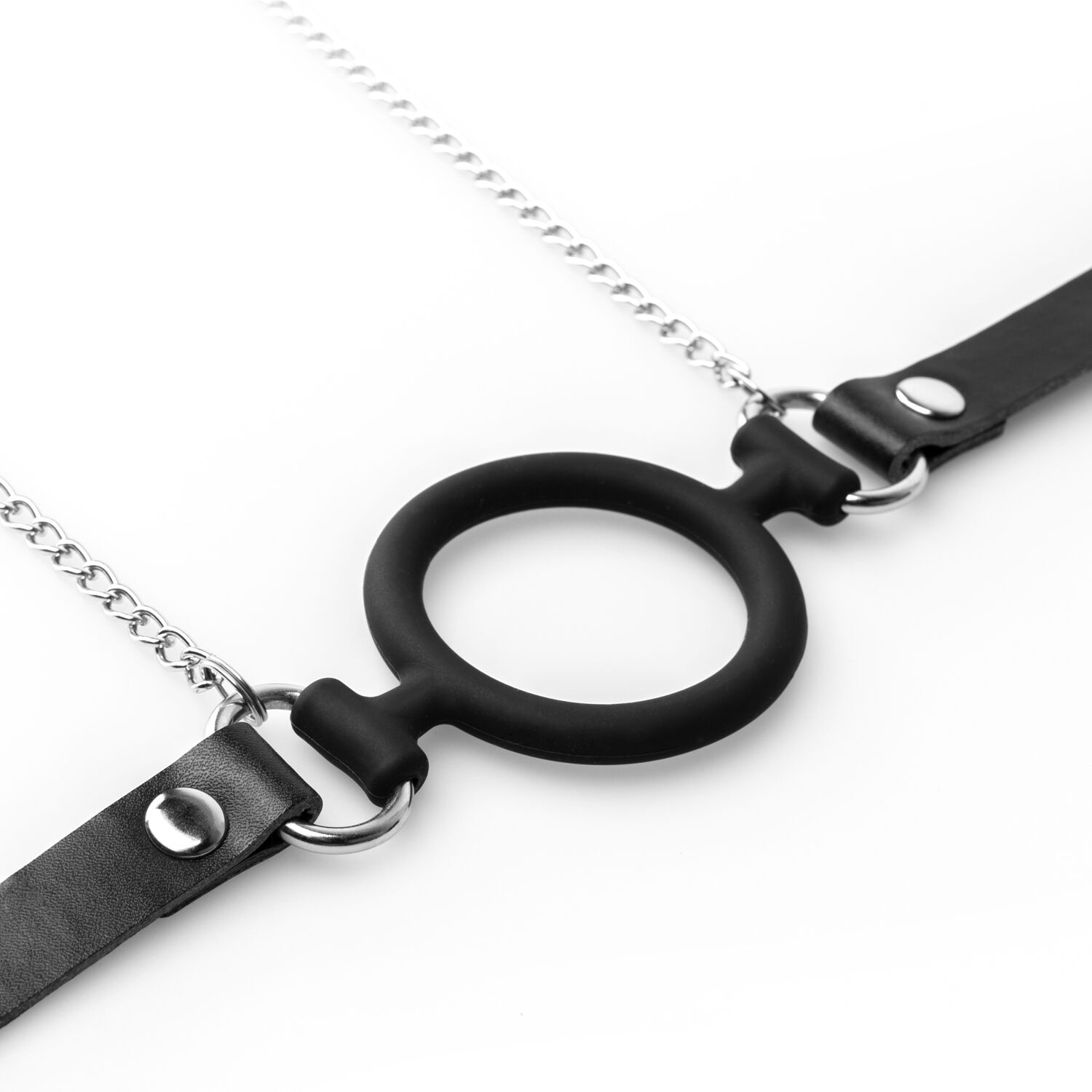 Зажимы с кляпом для сосков Bedroom Fantasies: Nipple Clamps & Silicone Gag Ring