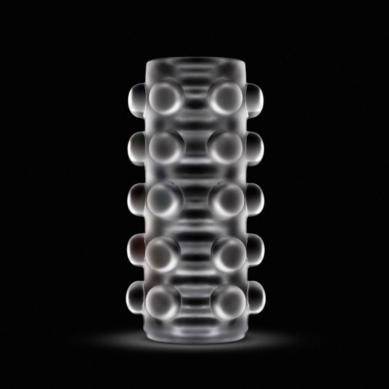 Мастурбатор Blush Rize – Swich Glow in the Dark Masturbator Clear, двусторонний, светится в темноте