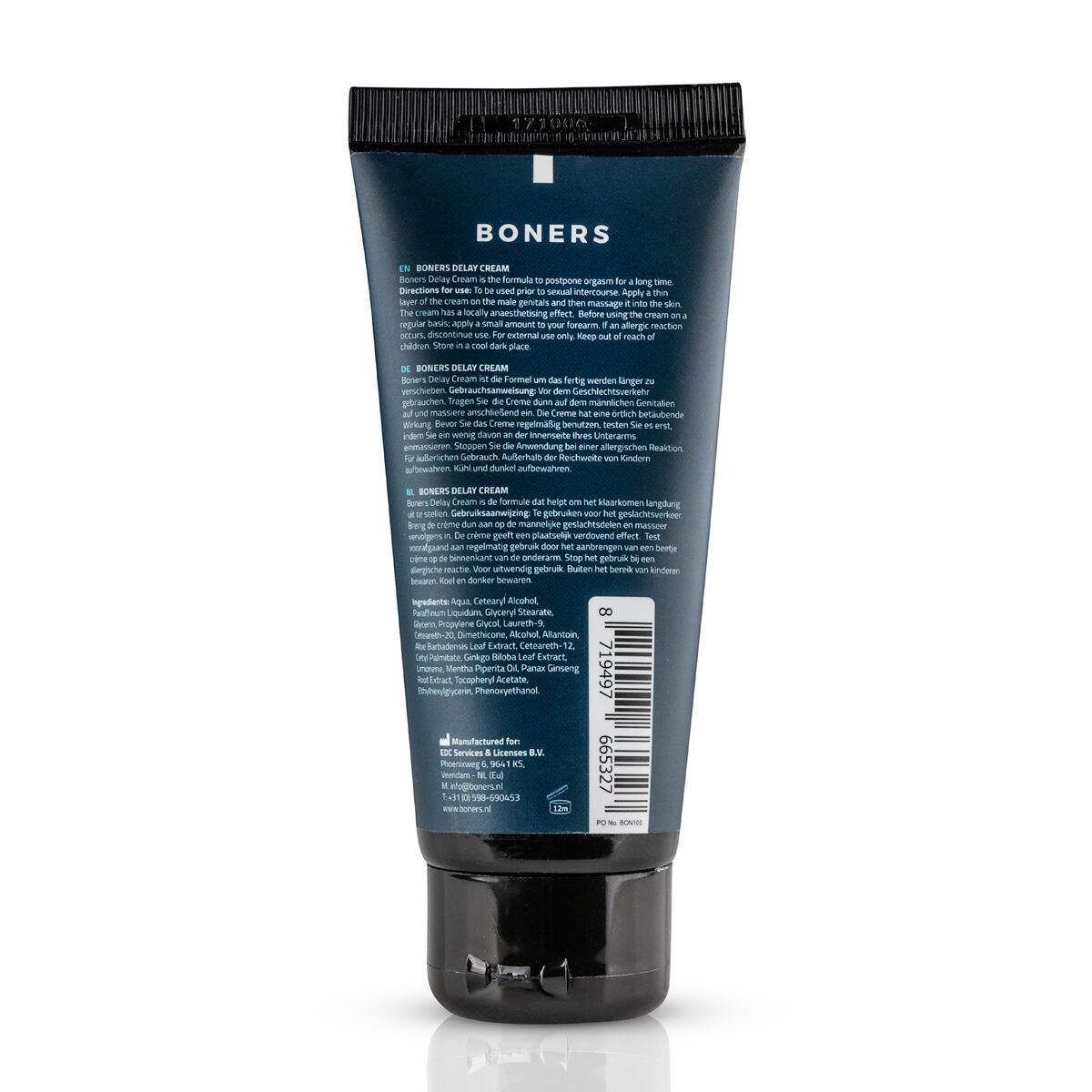 Пролонгатор Boners Delay Cream (м'яте паковання!!!)