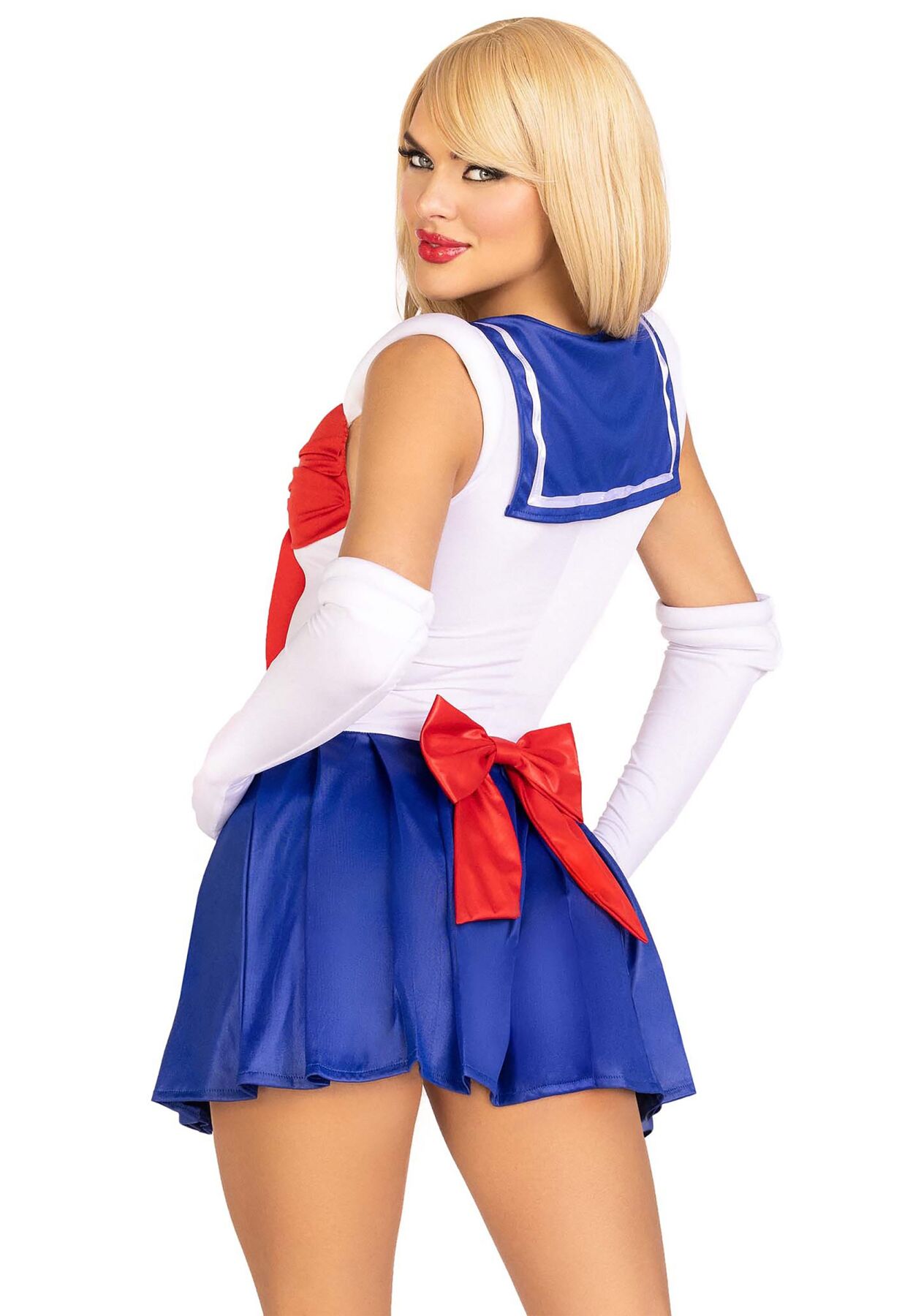Эротический костюм Сейлор Мун Leg Avenue Sexy Sailor M, платье, перчатки, бант