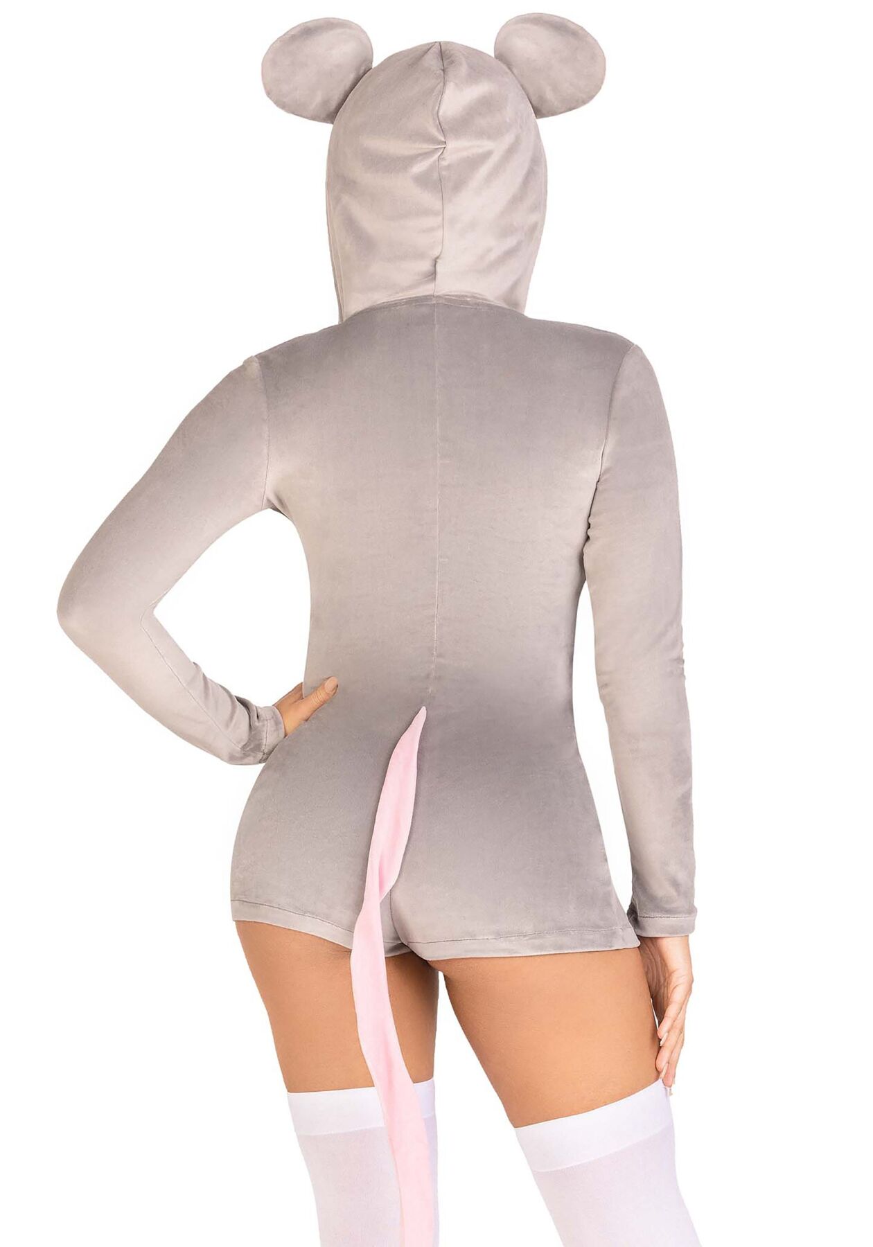 Комбинезон-костюм мышки Leg Avenue Comfy Mouse XS, с капюшоном