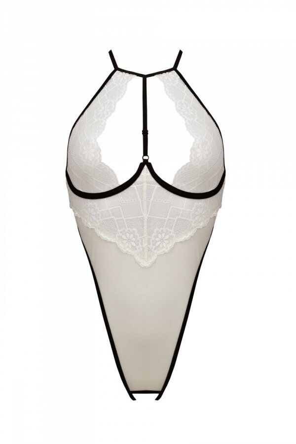 Боди с доступом Passion CHIKA BODY S/M, cream