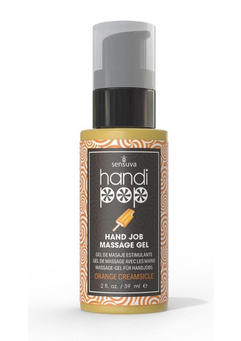 Вкусный гель для изысканных мануальных и оральных ласк Sensuva - Handipop Orange Creamsicle (59 мл)