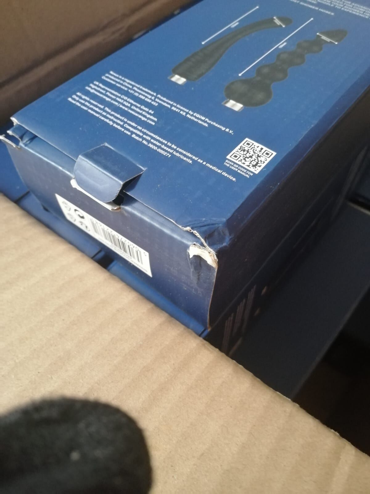 Набір анальних насадок для душу Nexus Advanced Shower Douche Duo Kit – Black, 2 шт (м'ята упаковка!!!)