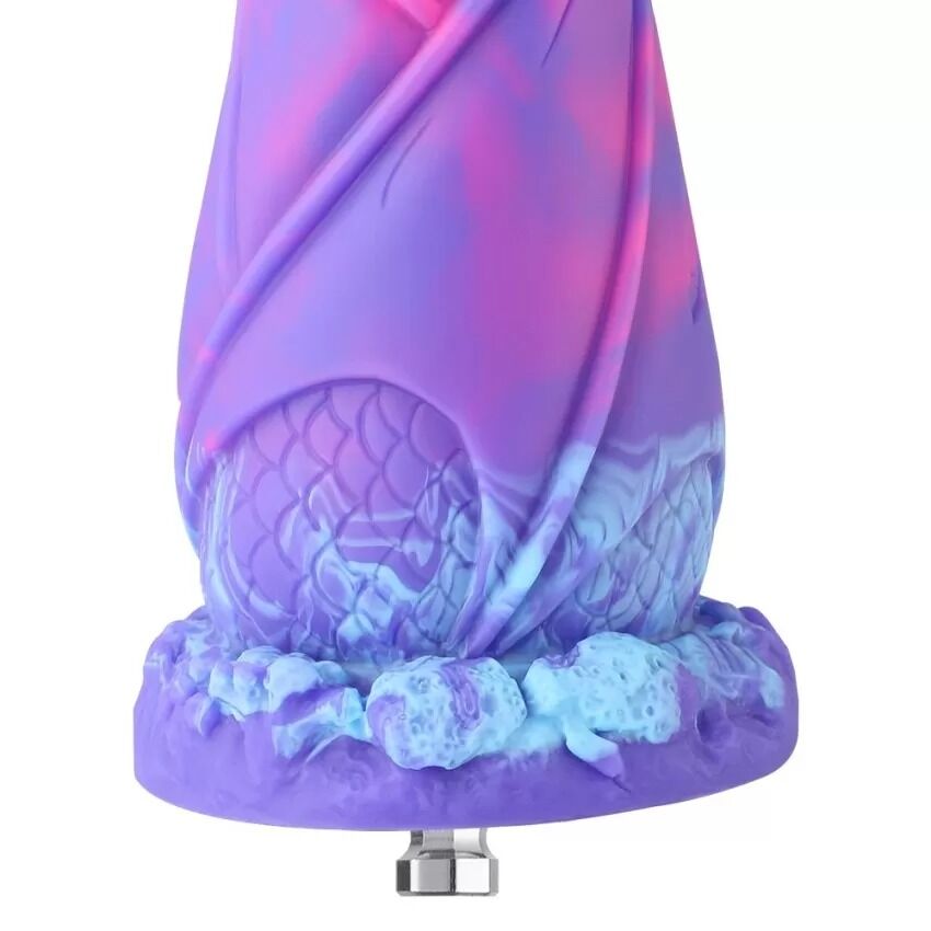 Фалоімітатор для секс-машин Hismith 7.48″ Silicone Dildo HSA139 Monster Series, система KlicLok