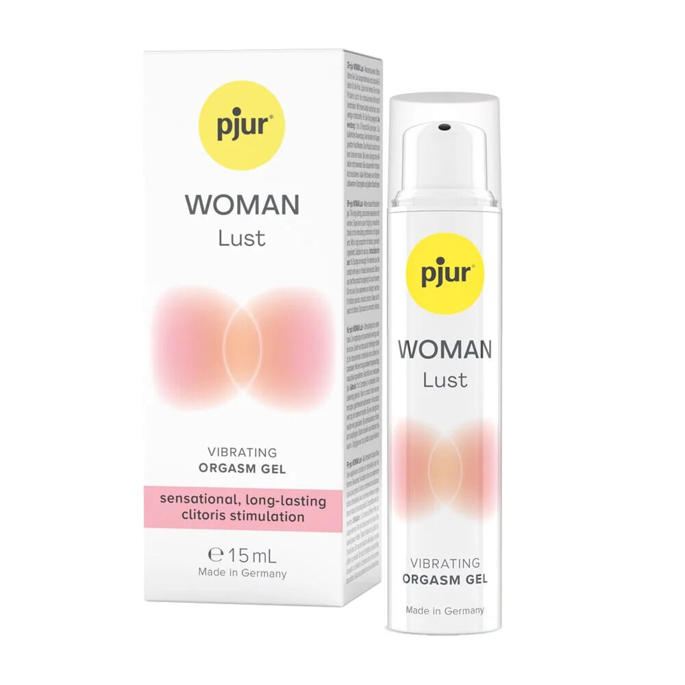 Жидкий вибратор для клитора pjur Woman Lust 15 мл, на водной основе, с эффектом мурашек
