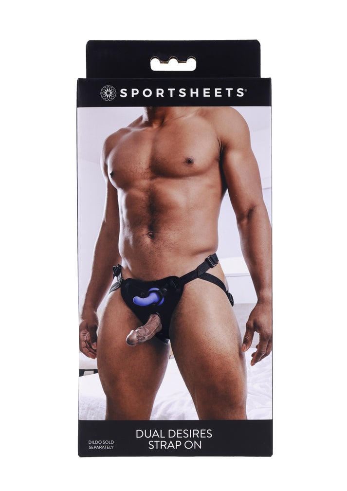 Трусики для страпонів Sportsheets Dual Desires з подвійним проникненням