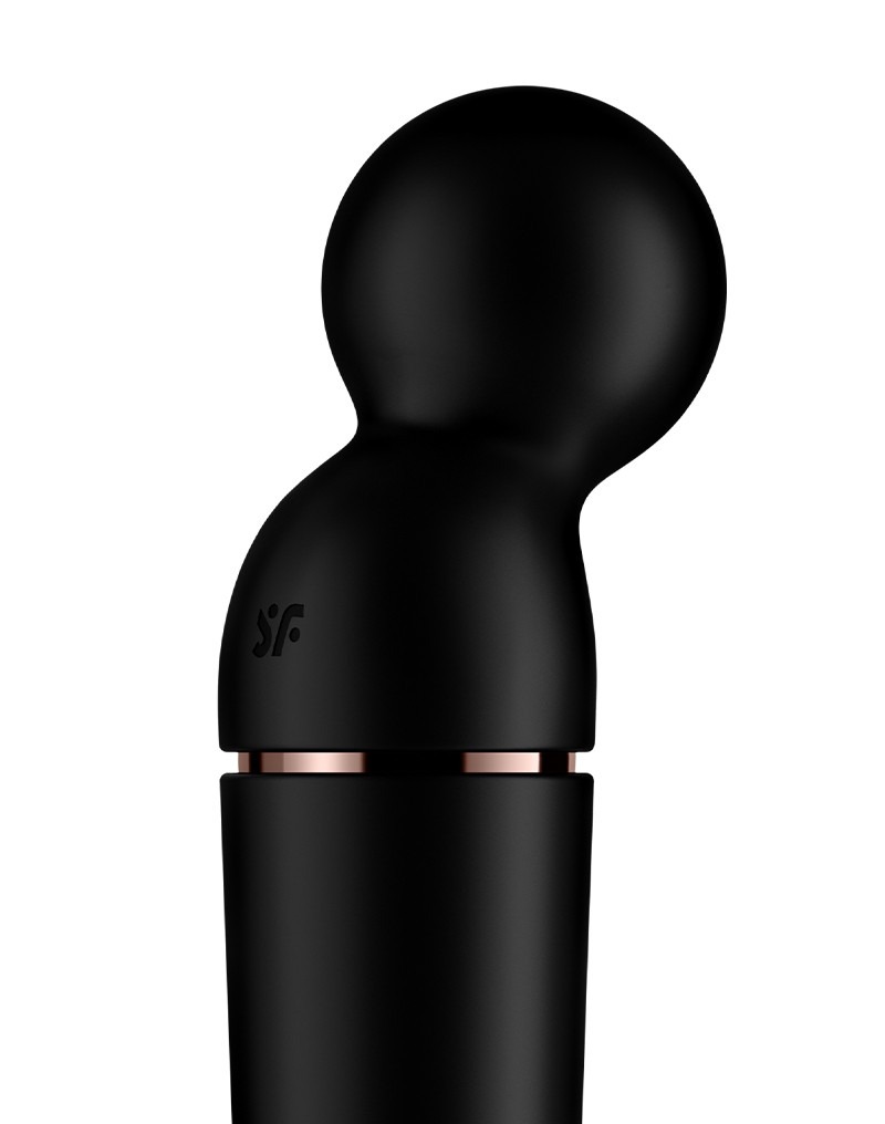 Вібратор-мікрофон універсальний Satisfyer Planet Wand-er для стимуляції всього тіла, чорний