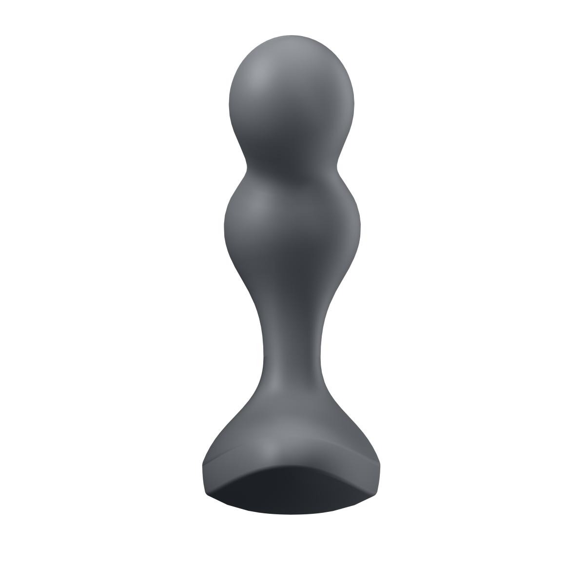 Виброанальная смарт пробка Satisfyer Connect Deep Diver серый