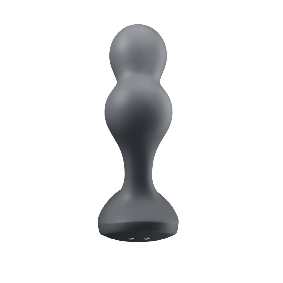 Виброанальная смарт пробка Satisfyer Connect Deep Diver серый