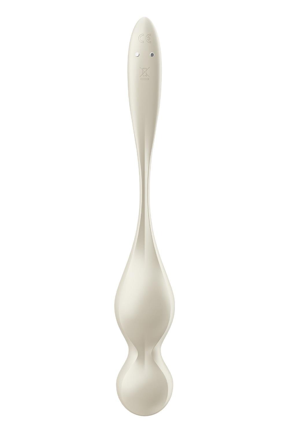 Смарт-шарики Кегеля Satisfyer Love Birds 1 с вибрацией, белые