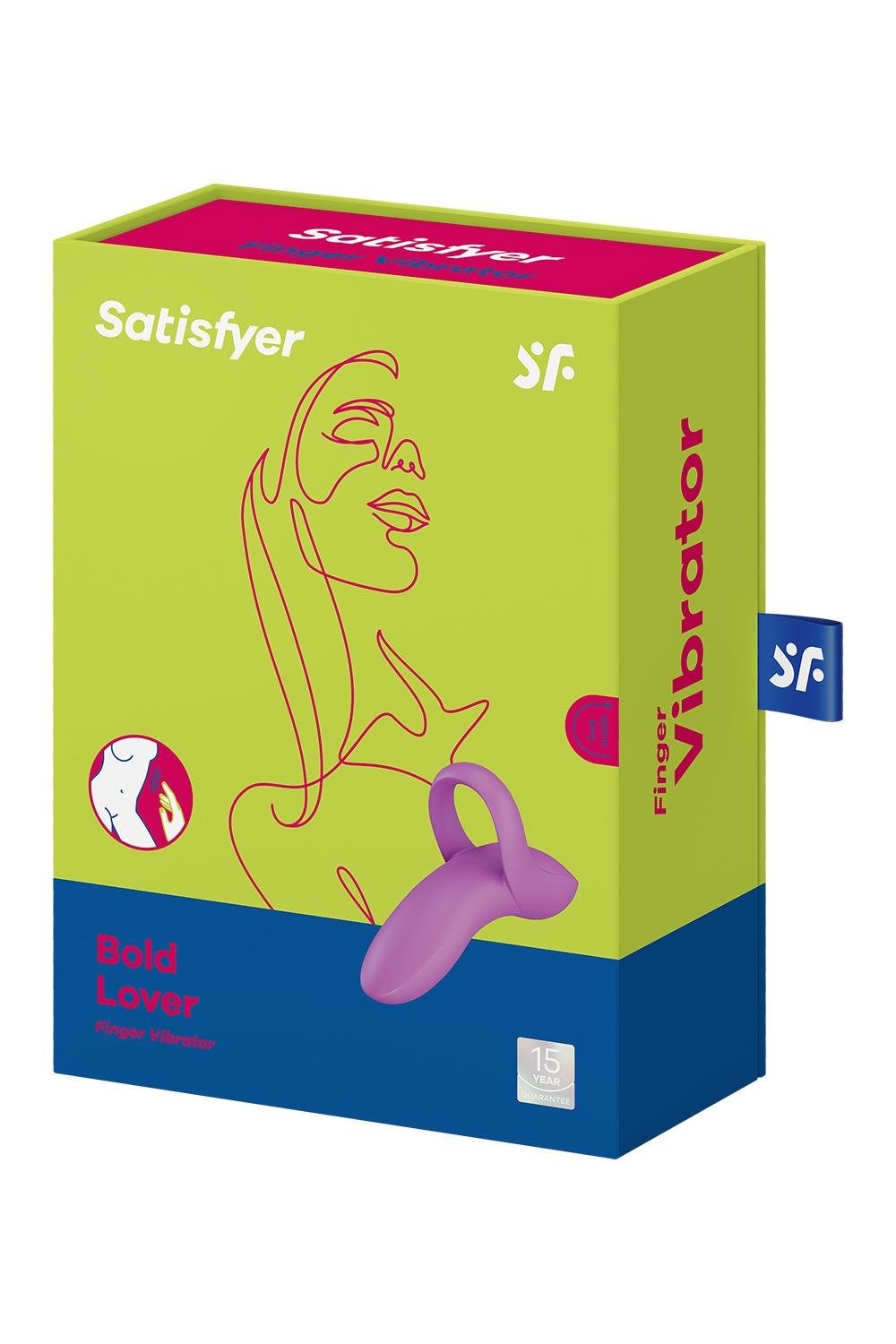 Універсальний вібратор для пальців Satisfyer Bold Lover рожевий